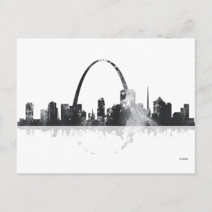 ST LOUIS, MISSOURI SKYLINE VYKORT