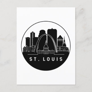 St. Louis Missouri Skyline Vykort