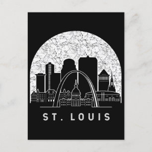 St. Louis Missouri Skyline Vykort