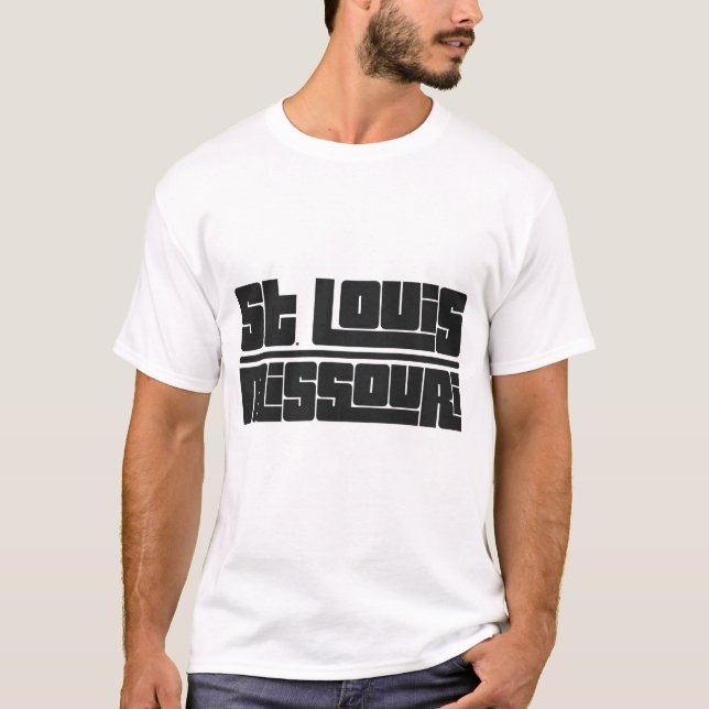 St. Louis - Missouri T Shirt (Framsida)