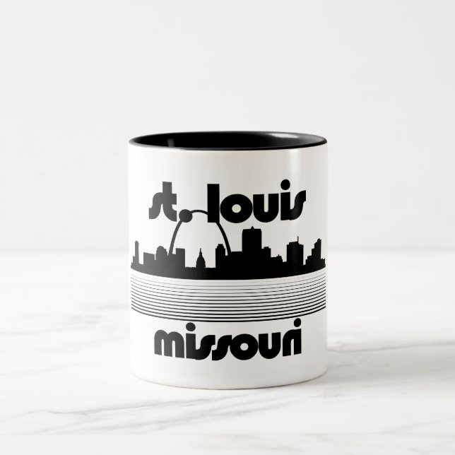 St. Louis Missouri Två-Tonad Mugg (Center)