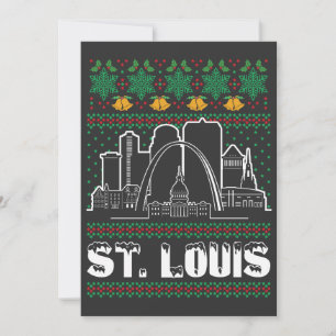 St. Louis Missouri Ugly-jul Inbjudningar