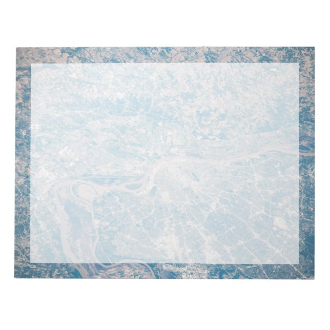 St. Louis, Missouri vid Mississippi River. Anteckningsblock (Framsida)