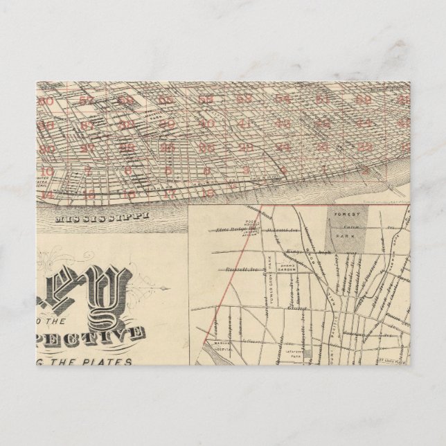 St. Louis, Missouri Vykort (Framsida)