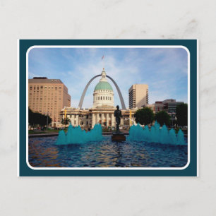 St Louis, MO Arch Vykort