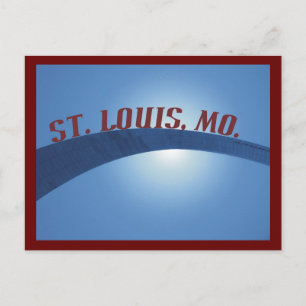 St. Louis, MO Arch Vykort
