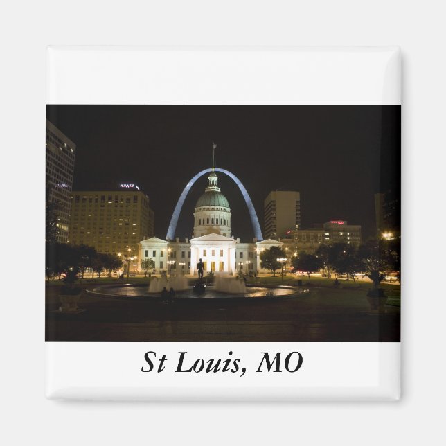 St Louis, MO Magnet (Framsidan)