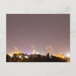 St. Louis, MO på natten Vykort