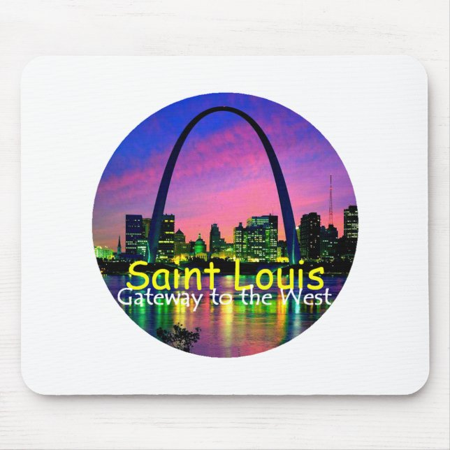 St Louis Mousepad Musmatta (Framsidan)