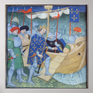 St. Louis ombord på Crusades Poster