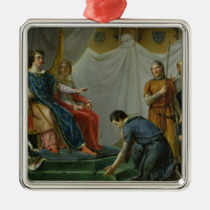 St Louis Pardonning Mauclerc Julgransprydnad Metall