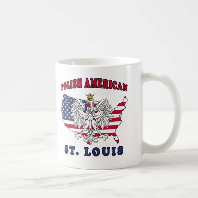 St Louis polska Missouri Kaffemugg (Höger)