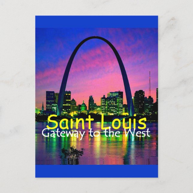 St. Louis Postcard Vykort (Framsida)