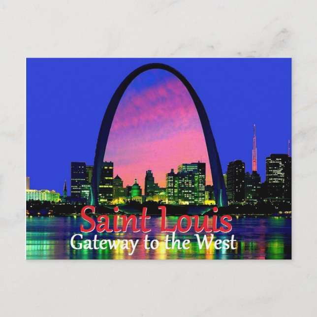 St. Louis Postcard Vykort (Framsida)