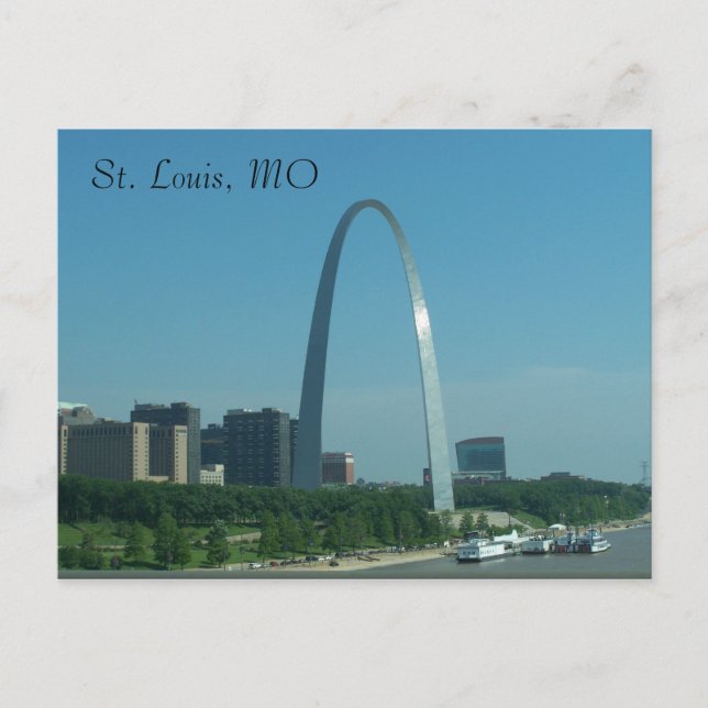 St. Louis Postcard Vykort (Framsida)