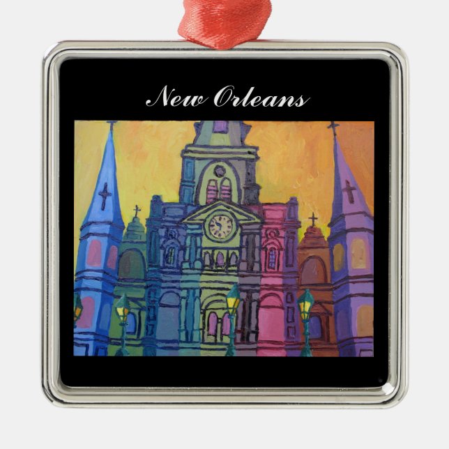 St Louis prydnad Julgransprydnad Metall (Framsidan)