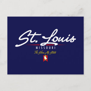 St. Louis Script Vykort