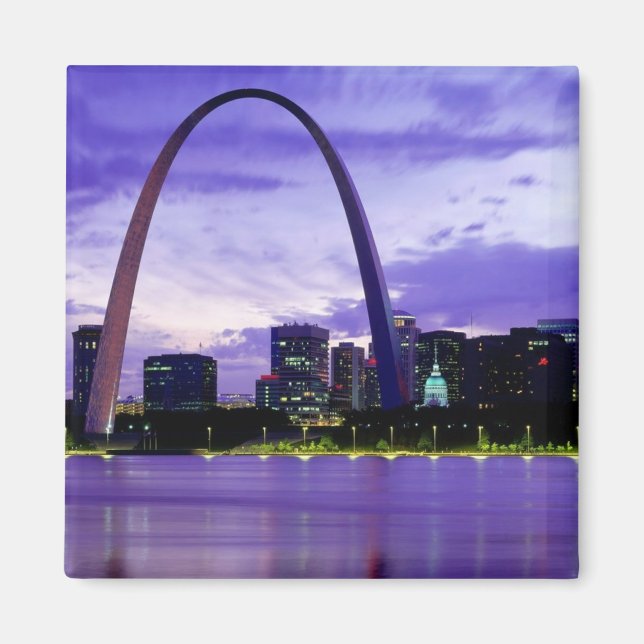 St. Louis Skyline Magnet (Framsidan)