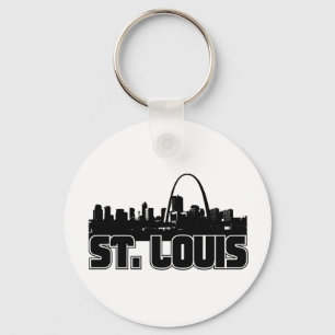 St Louis Skyline Nyckelring