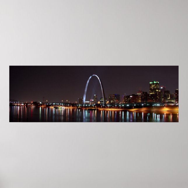 St. Louis Skyline Poster (Framsidan)