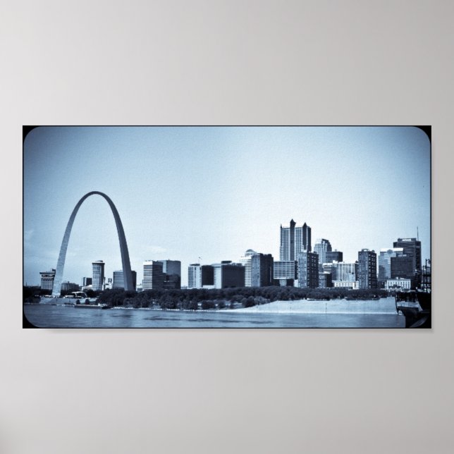 st. louis skyline poster (Framsidan)
