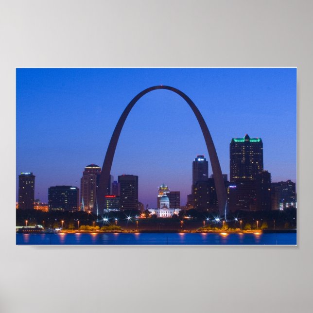St. Louis Skyline Poster (Framsidan)
