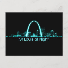 St Louis Skyline Vykort
