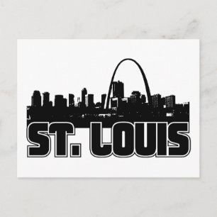St Louis Skyline Vykort