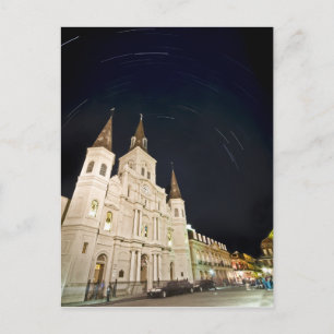 St Louis Star Trails Vykort
