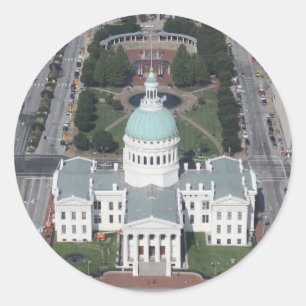 St. Louis Stickers Runt Klistermärke