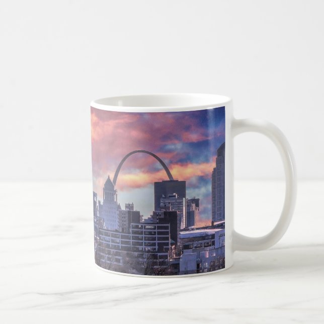 St. Louis Sunrise Kaffemugg (Höger)