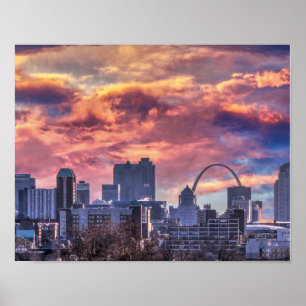 St. Louis Sunrise Poster