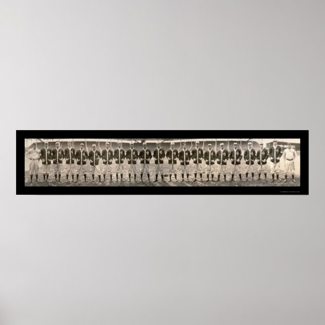 St Louis  Team Photo 1909 Poster (Framsidan)