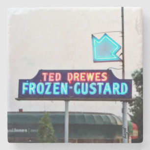 St Louis Ted Drewes, St Louis underlägg Sten
