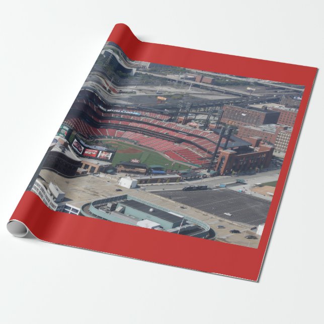 St. Louis Wrapping Papper Presentpapper (Utrullad)