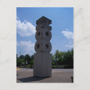 St. Louis Zoo-staty Vykort