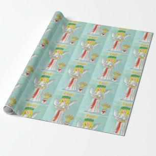 St. Lucia Day Giftwrap Presentpapper