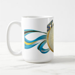 St. Lucia Emblem | Karibisk Stolthet | Fanprylar Kaffemugg