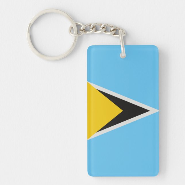 St Lucia Flagga (Framsidan)