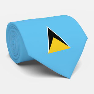 St Lucia Flagga Slips