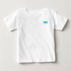 St Lucia Flagga T Shirt