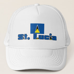 St Lucia hatt Truckerkeps