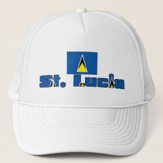 St Lucia hatt Truckerkeps