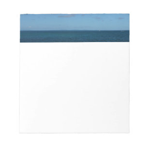St. Lucia Horizon Blue Ocean Anteckningsblock