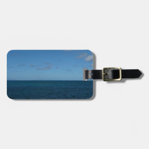 St. Lucia Horizon Blue Ocean Bagagebricka