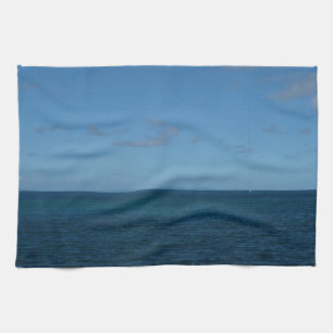 St. Lucia Horizon Blue Ocean Kökshandduk