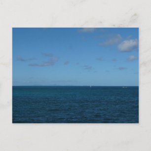 St. Lucia Horizon Blue Ocean Vykort