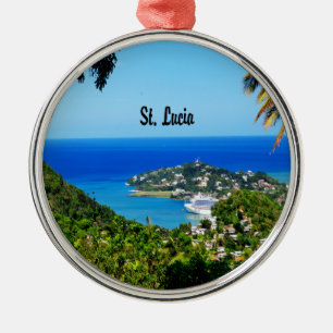 St Lucia Julgransprydnad Metall