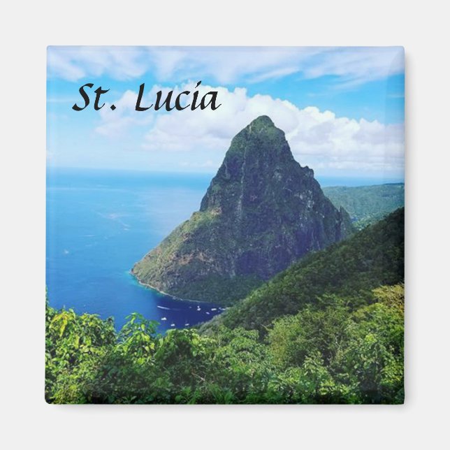 St. Lucia Magnet (Framsidan)