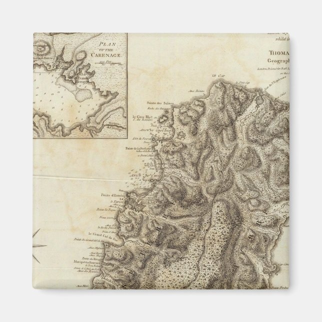 St Lucia Magnet (Framsidan)